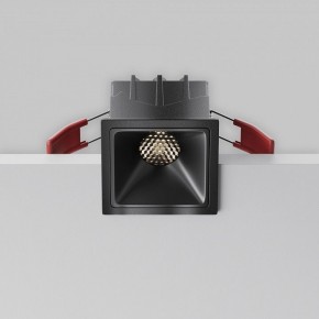 Встраиваемый светильник Maytoni Alfa LED DL043-01-10W4K-SQ-B-1 в Еманжелинске - emanzhelinsk.ok-mebel.com | фото 5