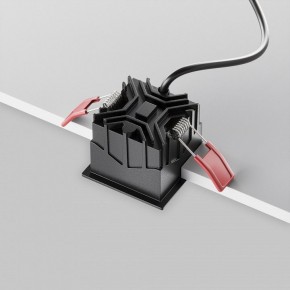 Встраиваемый светильник Maytoni Alfa LED DL043-01-10W4K-SQ-B-1 в Еманжелинске - emanzhelinsk.ok-mebel.com | фото 9