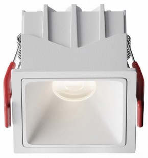 Встраиваемый светильник Maytoni Alfa LED DL043-01-10W4K-SQ-W-1 в Еманжелинске - emanzhelinsk.ok-mebel.com | фото