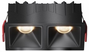 Встраиваемый светильник Maytoni Alfa LED DL043-02-10W3K-SQ-B-1 в Еманжелинске - emanzhelinsk.ok-mebel.com | фото