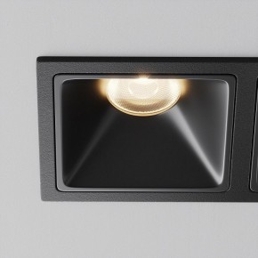 Встраиваемый светильник Maytoni Alfa LED DL043-02-10W3K-SQ-B-1 в Еманжелинске - emanzhelinsk.ok-mebel.com | фото 12
