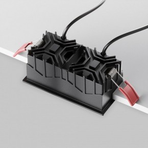 Встраиваемый светильник Maytoni Alfa LED DL043-02-10W3K-SQ-B-1 в Еманжелинске - emanzhelinsk.ok-mebel.com | фото 9