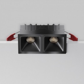 Встраиваемый светильник Maytoni Alfa LED DL043-02-10W4K-SQ-B-1 в Еманжелинске - emanzhelinsk.ok-mebel.com | фото 2
