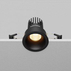 Встраиваемый светильник Maytoni Dip DL115-10W-2.7K-B в Еманжелинске - emanzhelinsk.ok-mebel.com | фото 5