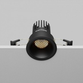 Встраиваемый светильник Maytoni Dip DL115-10W-2.7K-B в Еманжелинске - emanzhelinsk.ok-mebel.com | фото 7