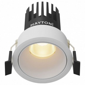 Встраиваемый светильник Maytoni Dip DL115-10W-2.7K-W в Еманжелинске - emanzhelinsk.ok-mebel.com | фото 2
