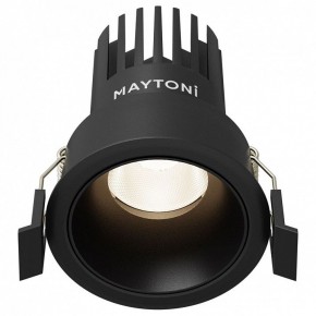 Встраиваемый светильник Maytoni Dip DL115-10W-4K-B в Еманжелинске - emanzhelinsk.ok-mebel.com | фото