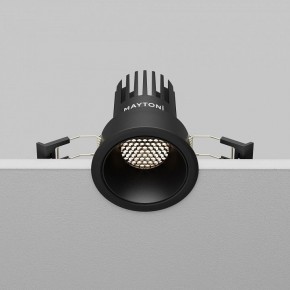 Встраиваемый светильник Maytoni Dip DL115-10W-4K-B в Еманжелинске - emanzhelinsk.ok-mebel.com | фото 7
