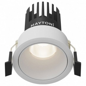 Встраиваемый светильник Maytoni Dip DL115-10W-4K-W в Еманжелинске - emanzhelinsk.ok-mebel.com | фото