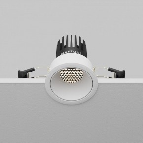 Встраиваемый светильник Maytoni Dip DL115-10W-4K-W в Еманжелинске - emanzhelinsk.ok-mebel.com | фото 7
