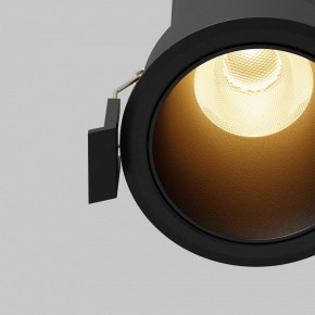 Встраиваемый светильник Maytoni Dip DL116-10W-2.7K-B в Еманжелинске - emanzhelinsk.ok-mebel.com | фото 11