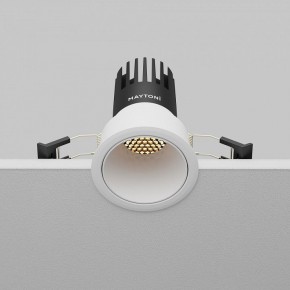 Встраиваемый светильник Maytoni Dip DL116-10W-2.7K-W в Еманжелинске - emanzhelinsk.ok-mebel.com | фото 7