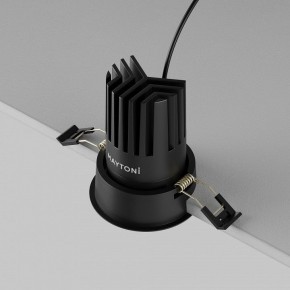 Встраиваемый светильник Maytoni Dip DL117-15W-2.7K-B в Еманжелинске - emanzhelinsk.ok-mebel.com | фото 11