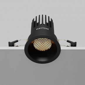 Встраиваемый светильник Maytoni Dip DL117-15W-2.7K-B в Еманжелинске - emanzhelinsk.ok-mebel.com | фото 12