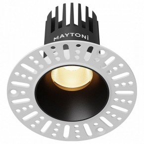Встраиваемый светильник Maytoni Dip DL119-10W-2.7K-TRS-B в Еманжелинске - emanzhelinsk.ok-mebel.com | фото
