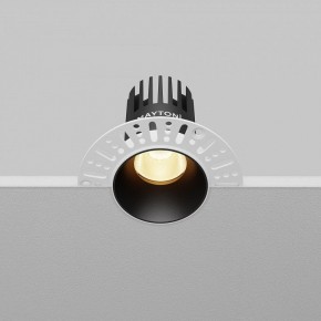 Встраиваемый светильник Maytoni Dip DL119-10W-2.7K-TRS-B в Еманжелинске - emanzhelinsk.ok-mebel.com | фото 5