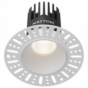 Встраиваемый светильник Maytoni Dip DL119-10W-4K-TRS-W в Еманжелинске - emanzhelinsk.ok-mebel.com | фото