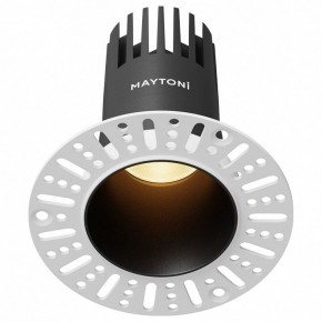 Встраиваемый светильник Maytoni Dip DL120-10W-2.7K-TRS-B в Еманжелинске - emanzhelinsk.ok-mebel.com | фото
