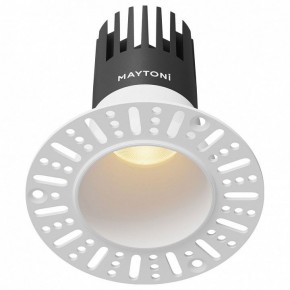 Встраиваемый светильник Maytoni Dip DL120-10W-2.7K-TRS-W в Еманжелинске - emanzhelinsk.ok-mebel.com | фото