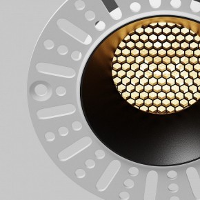 Встраиваемый светильник Maytoni Dip DL121-15W-2.7K-TRS-B в Еманжелинске - emanzhelinsk.ok-mebel.com | фото 12