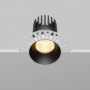 Встраиваемый светильник Maytoni Dip DL121-15W-2.7K-TRS-B в Еманжелинске - emanzhelinsk.ok-mebel.com | фото 5