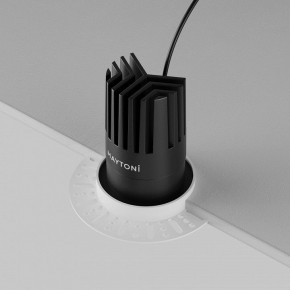 Встраиваемый светильник Maytoni Dip DL121-15W-2.7K-TRS-B в Еманжелинске - emanzhelinsk.ok-mebel.com | фото 6