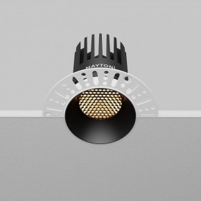 Встраиваемый светильник Maytoni Dip DL121-15W-2.7K-TRS-B в Еманжелинске - emanzhelinsk.ok-mebel.com | фото 7