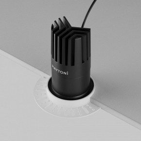 Встраиваемый светильник Maytoni Dip DL122-15W-2.7K-TRS-B в Еманжелинске - emanzhelinsk.ok-mebel.com | фото 6