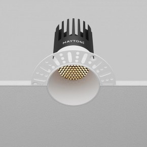 Встраиваемый светильник Maytoni Dip DL122-15W-2.7K-TRS-W в Еманжелинске - emanzhelinsk.ok-mebel.com | фото 7
