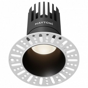 Встраиваемый светильник Maytoni Dip DL122-15W-4K-TRS-B в Еманжелинске - emanzhelinsk.ok-mebel.com | фото 12