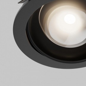 Встраиваемый светильник Maytoni Lens DL105-12W4K-B в Еманжелинске - emanzhelinsk.ok-mebel.com | фото 8