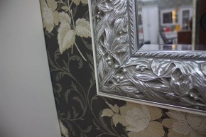 Зеркало большое Тиффани Premium черная/серебро (ТФ/02(П) в Еманжелинске - emanzhelinsk.ok-mebel.com | фото 3