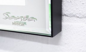 Зеркало Even 120 black с подсветкой Sansa (SE1053Z) в Еманжелинске - emanzhelinsk.ok-mebel.com | фото 3