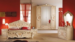 Зеркало в раме (01.150) Роза (беж) в Еманжелинске - emanzhelinsk.ok-mebel.com | фото 2